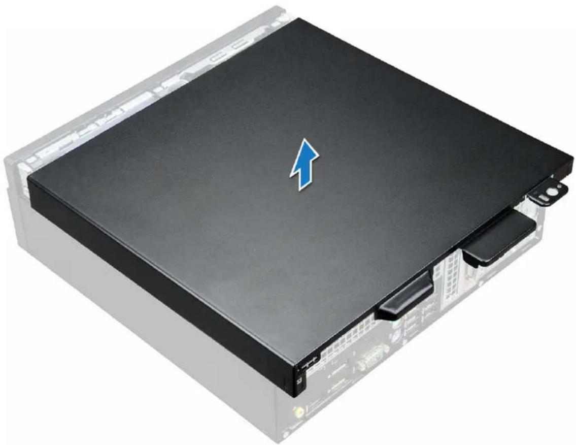 DELL OptiPlex 5055 - Removing cover - 2