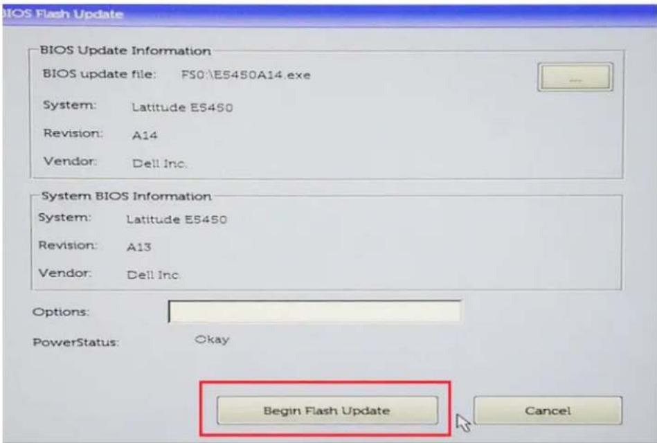 DELL OptiPlex 5055 - CAUTION: Do not power off the system during the BIOS update process. Powering off the system could make the system fail to boot. - 5