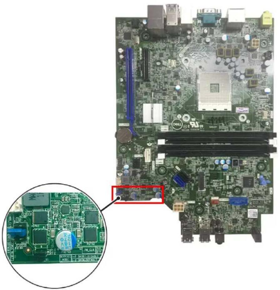 DELL OptiPlex 5055 - System board jumper setting - 1
