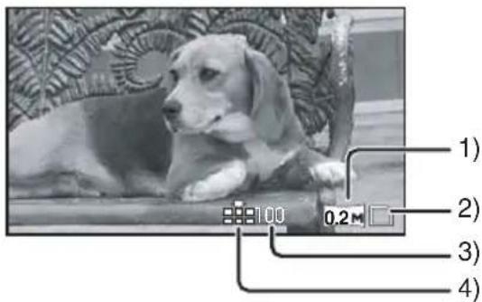 PANASONIC PV-GS80 - ■ On-screen display in the card recording mode - 1