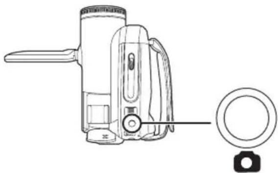 PANASONIC PV-GS80 - Recording still pictures on a card while recording image onto a tape (PV-GS85 only) - 1