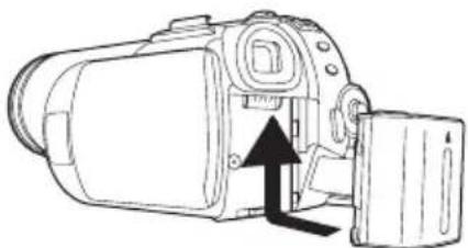 PANASONIC PV-GS80 - ■ Attaching the battery - 1