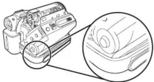 PANASONIC PV-GS80 - Inserting/removing a cassette - 4