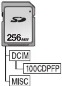 256MB DCIM 100CDPFP MISC