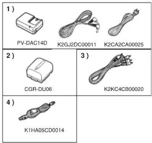 PANASONIC PV-GS80 - Accessories - 1