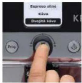 Espreso silne Kéva Dvojška kéva Próg
