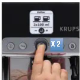 KRUPS EA693E - 2 Tassen-Funktion - 2
