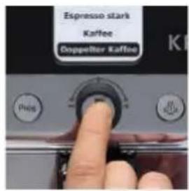 Espresso stark Kaffee Doppelter Kaffee Press OK