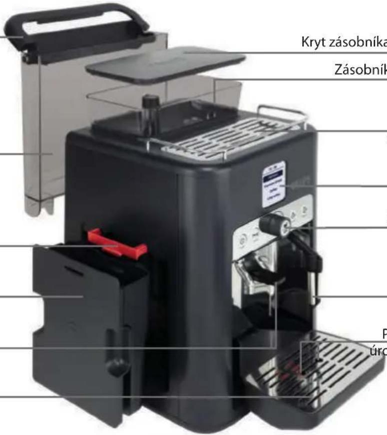 KRUPS EA693E - POPIS PRÍSTROJA - 1