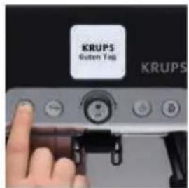 KRUPS EA693E - Erste Inbetriebnahme / Einstellung der Maschinenparameter - 1
