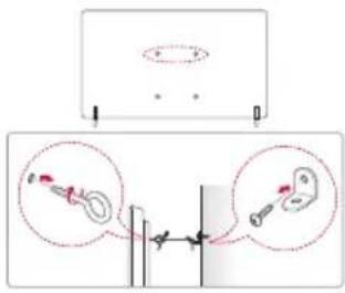 LG 50NANO80P - Securing TV to the Wall - 1