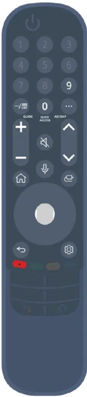LG 50NANO80P - Using the Remote Control Button - 1