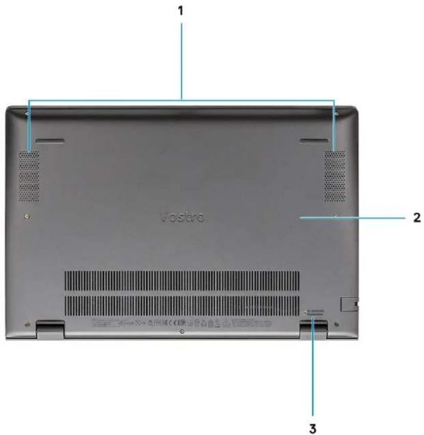 DELL Vostro 5402 - Bottom view - 1