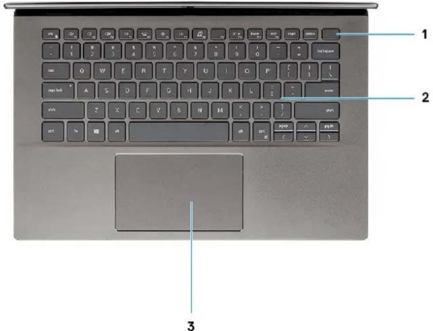 DELL Vostro 5402 - Palm-rest view - 1