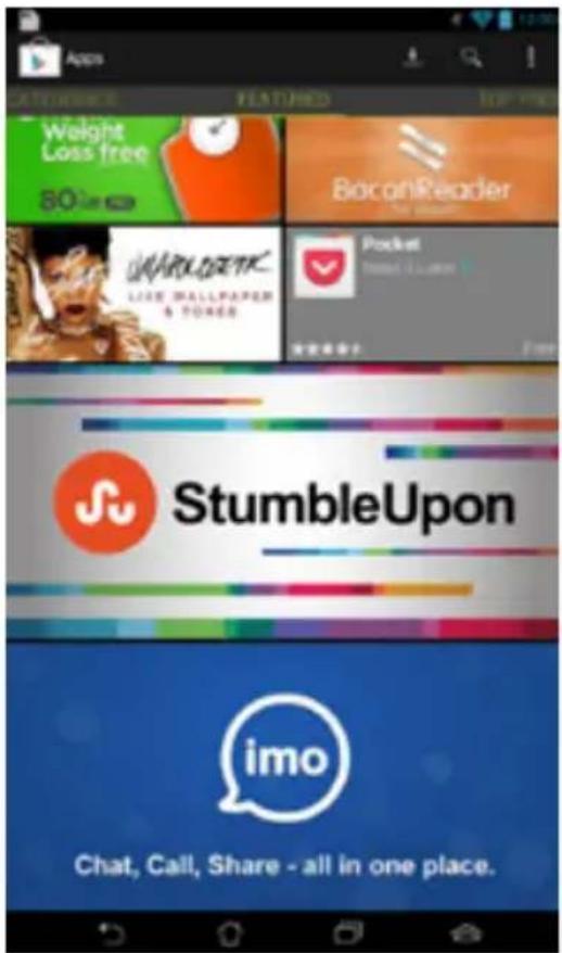 AppS CATCHBACK FEATURES TOP-NEW Weight Loss free 80 BaronReader BARLOZETK LIVE WALLPAPER & TOWER Pocket New! Lizen StumbleUpon imo Chat, Call, Share - all in one place.
