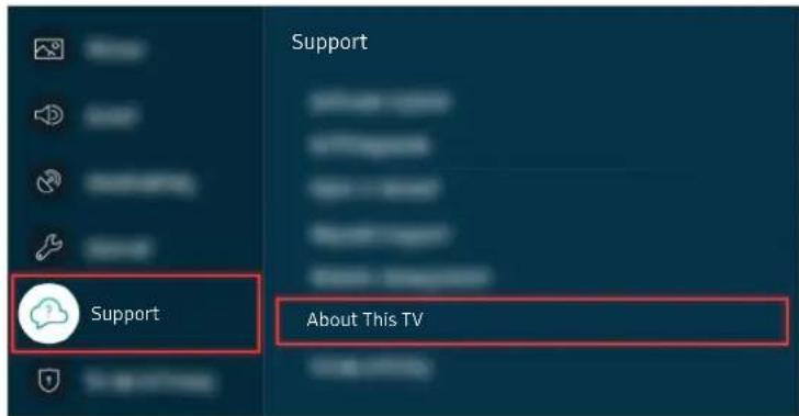 SAMSUNG UA65AU7200K - Updating to the latest TV's software - 5
