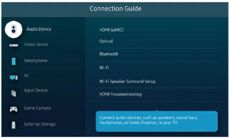 SAMSUNG UA65AU7200K - Connection Guide - 5