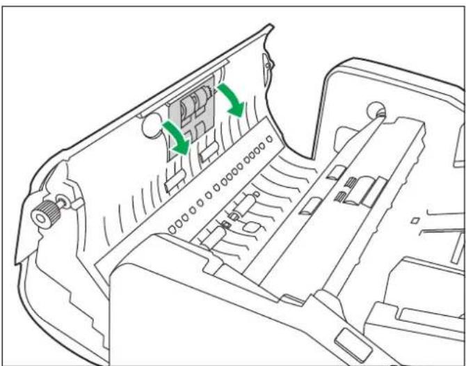 PANASONIC KV-S7097 - ■ Replacing paper feed roller modules - 2