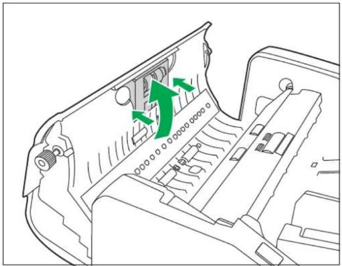 PANASONIC KV-S7097 - ■ Replacing paper feed roller modules - 5