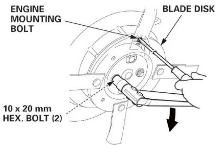 Honda Buffalo Buck HRU19D - Installation: - 3