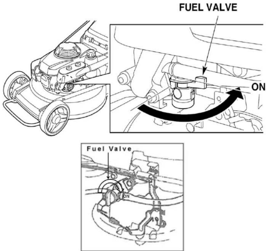 Honda Buffalo Buck HRU19D - STARTING THE ENGINE - 1