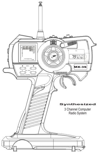 SNthesized 3 Channel Computer Radio System