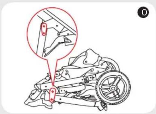 Valco Baby Rebel Q Air - IMPORTANT: always take care when closing the Expanda Hood to avoid the zipper catching on the ENCLOSED fabric - 3