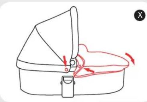 Valco Baby Rebel Q Air - BASSINET ASSEMBLY - 2