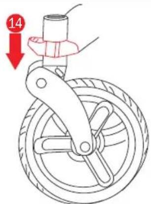 Valco Baby Rebel Q Air - For optimum wheel performance ensure that the tyres are always inflated to: - 1