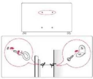LG 43LK5000PSA - Securing TV to the Wall - 1