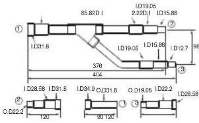 LG ARUN80LM3 - ◆ Y branch pipe - 5