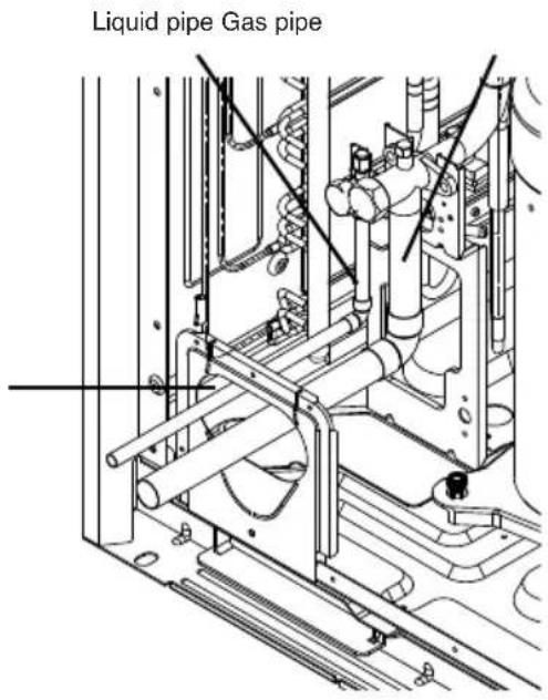 LG ARUN80LM3 - ■ Method of drawing out pipes on the front side - 2
