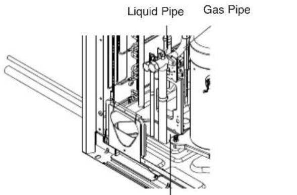 LG ARUN80LM3 - ■ Method of drawing out pipes on the bottom side - 1