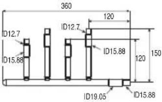 LG ARUN80LM3 - ◆ Y branch pipe - 7