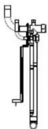 LG ARUN80LM3 - ■ Figure of Sides when drawing out through bottom pipe - 1