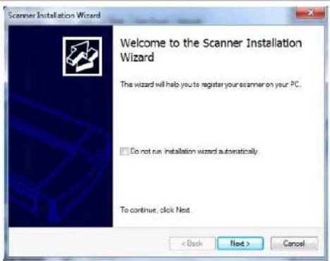 Contex IQ Quattro 44 MFP2GO - Windows installs the scanner - 2