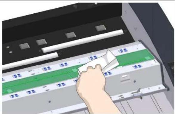 Contex IQ Quattro 44 MFP2GO - Clean the internal scan area - 1