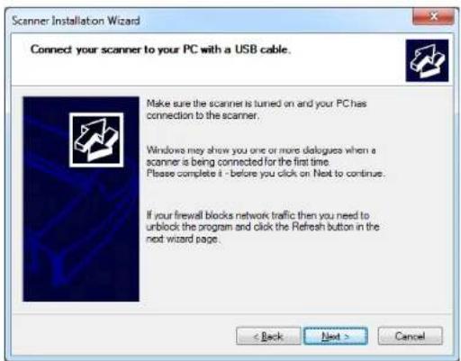 Contex IQ Quattro 44 MFP2GO - Windows installs the scanner - 3