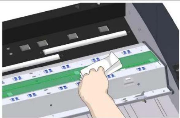Contex IQ Quattro 44 MFP2GO - Clean the scanner's glass plate - 2