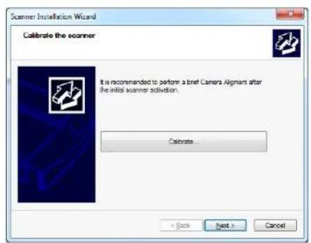 Contex IQ Quattro 44 MFP2GO - Calibrate the scanner – camera alignment - 1