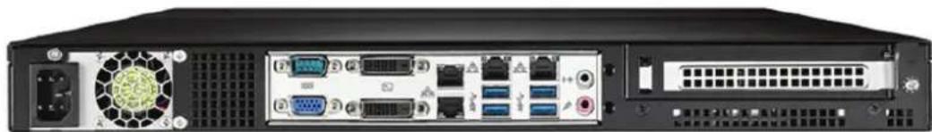 Advantech HPC-8104 - The Rear Panel/ 后面板 / 後面板 - 1