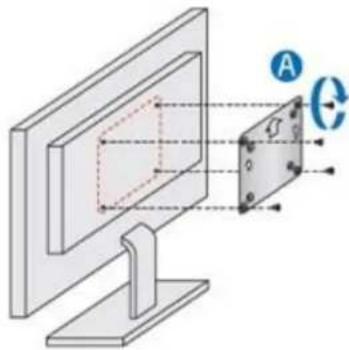 INTEL NUC7i5DNHE - Attach and Use the VESA Bracket (Optional) - 2