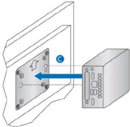 INTEL NUC7i5DNHE - Attach and Use the VESA Bracket (Optional) - 3
