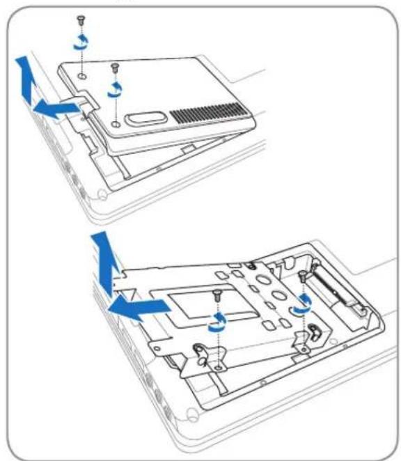 ASUS M50Vc - Hard Disk Drive Compartment - 1