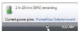 ASUS M50Vc - Checking Battery Power - 4
