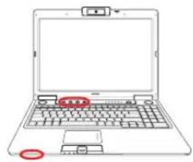 ASUS M50Vc - Switches - 2
