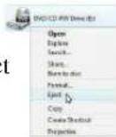 ASUS M50Vc - Optical Drive Electronic Eject - 1