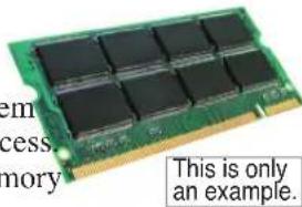 em cess mory This is only an example.