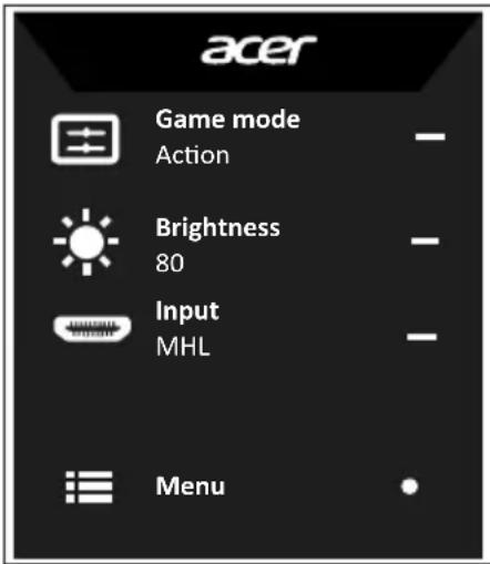 ACER XR382CQK - Main page - 1