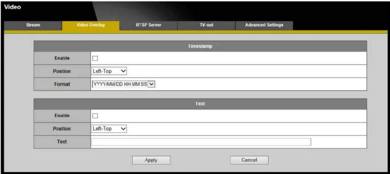 Brickcom OB-202Ae - Video Overlay - 1